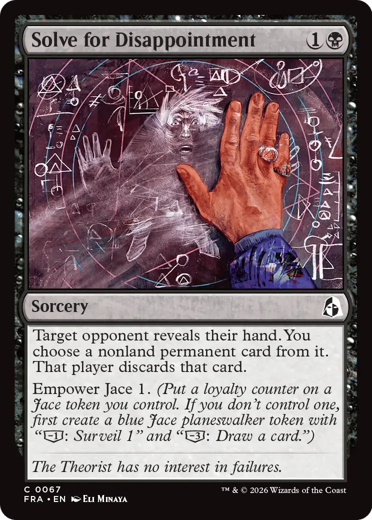Solve for Disappointment — Reality Fracture — Magic: The Gathering