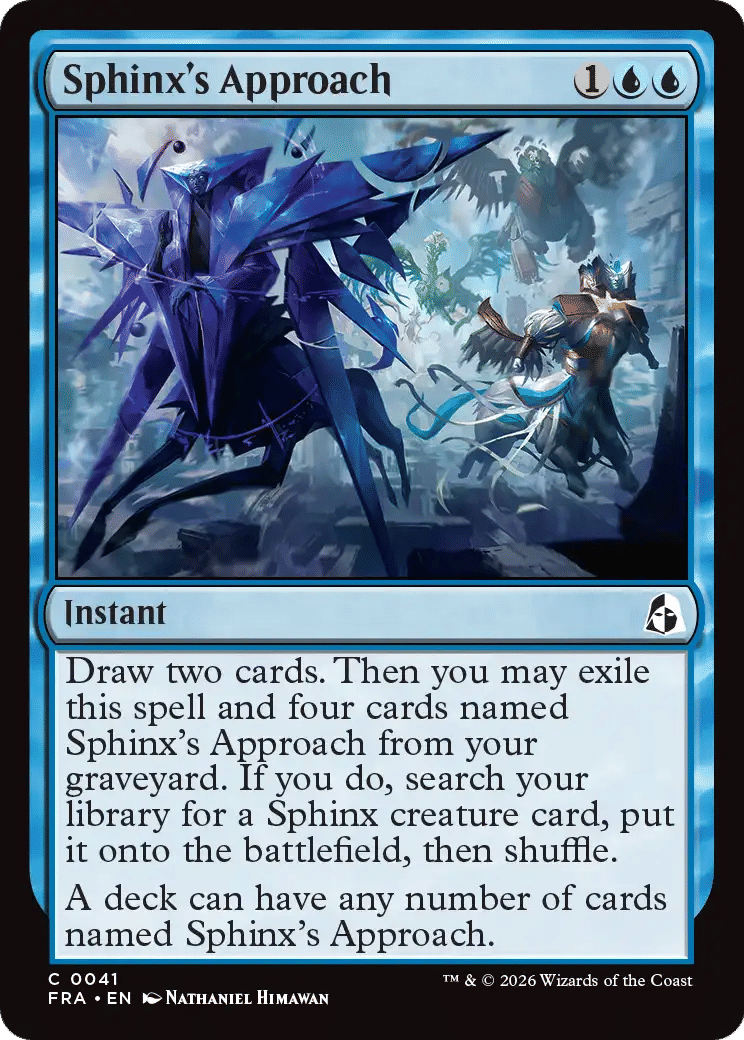 Sphinx's Approach — Reality Fracture — Magic: The Gathering