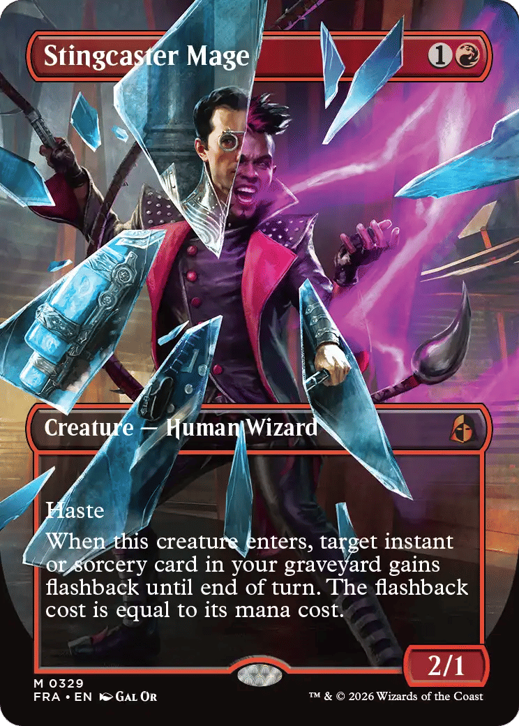 Stingcaster Mage — Reality Fracture — Magic: The Gathering