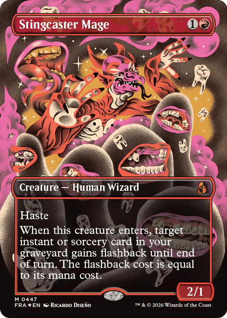Stingcaster Mage — Reality Fracture — Magic: The Gathering