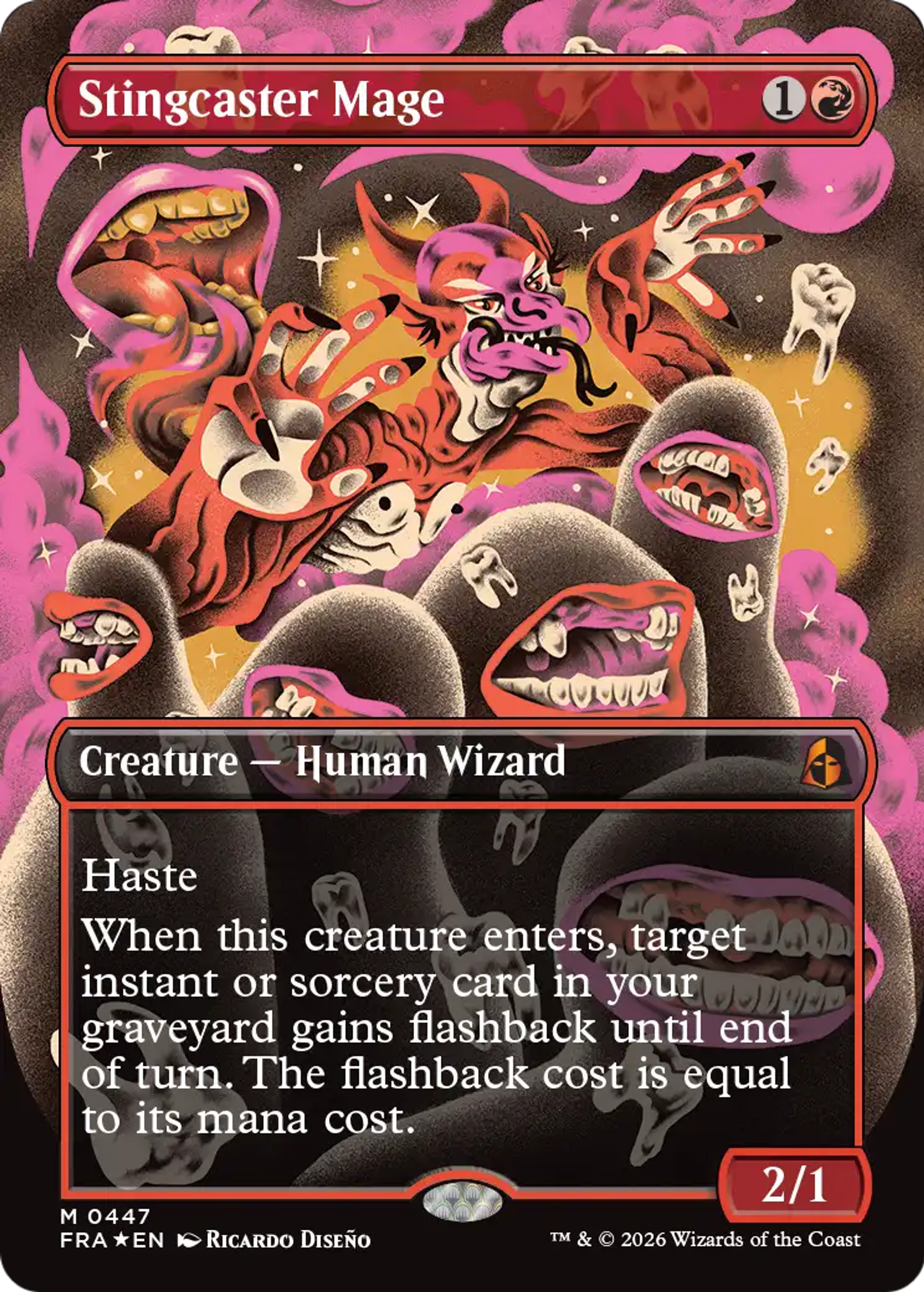 Stingcaster Mage — Reality Fracture — Magic: The Gathering