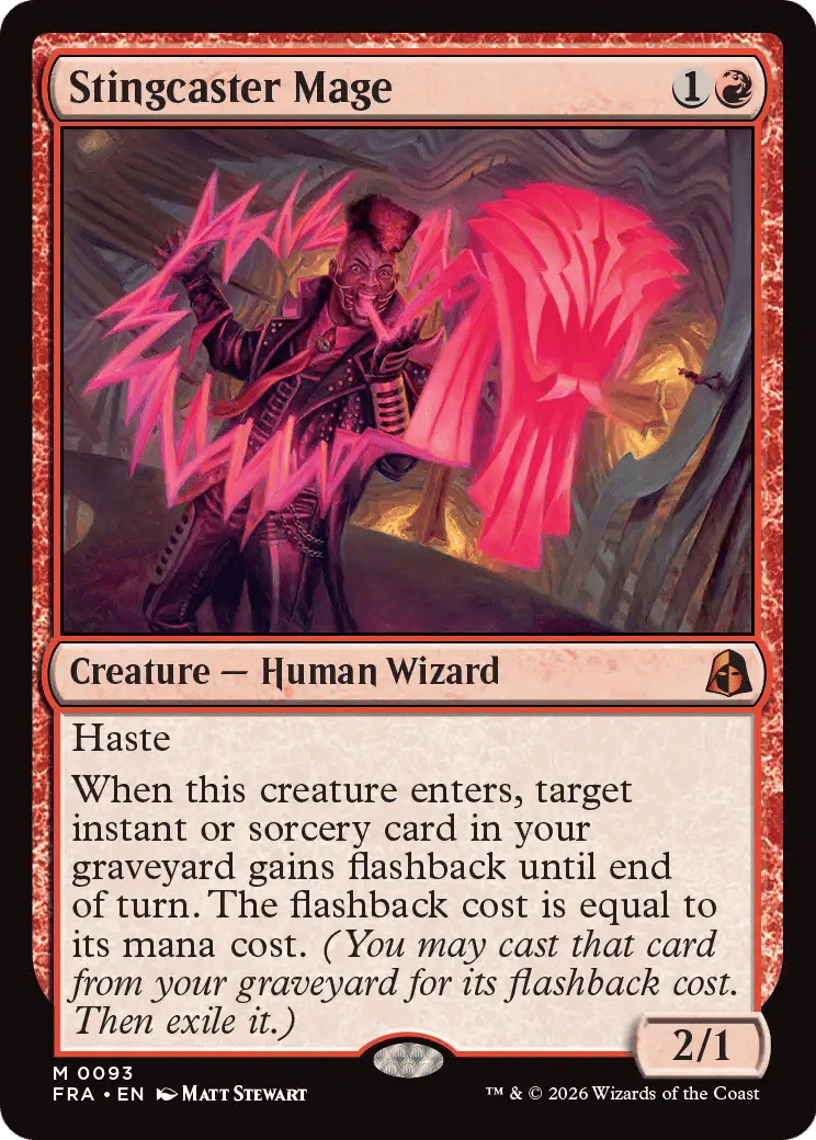 Stingcaster Mage — Reality Fracture — Magic: The Gathering