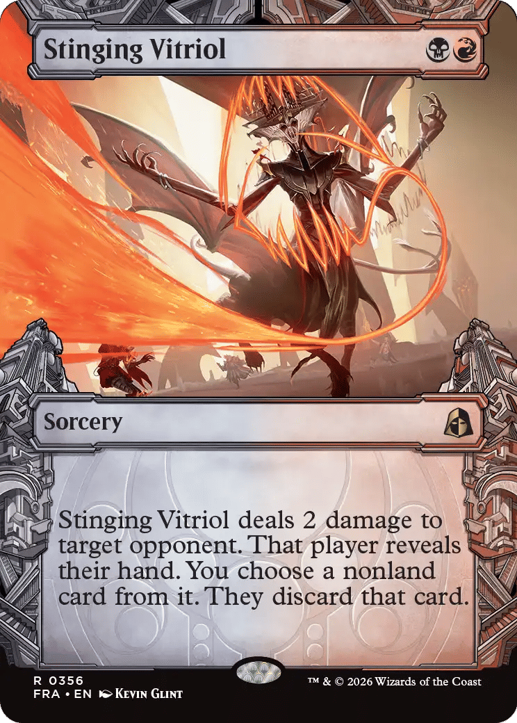 Stinging Vitriol — Reality Fracture — Magic: The Gathering