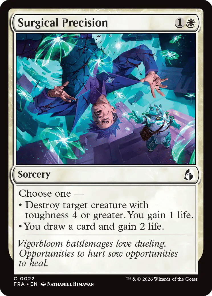 Surgical Precision — Reality Fracture — Magic: The Gathering