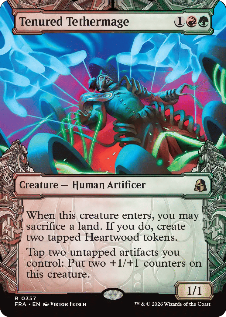 Tenured Tethermage — Reality Fracture — Magic: The Gathering