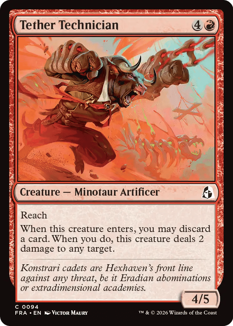 Tether Technician — Reality Fracture — Magic: The Gathering