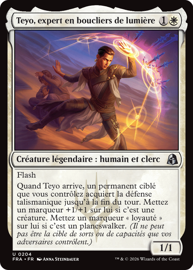 Teyo, expert en boucliers de lumière — Reality Fracture — Magic: The Gathering