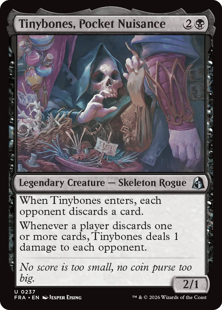 Tinybones, Pocket Nuisance — Reality Fracture — Magic: The Gathering