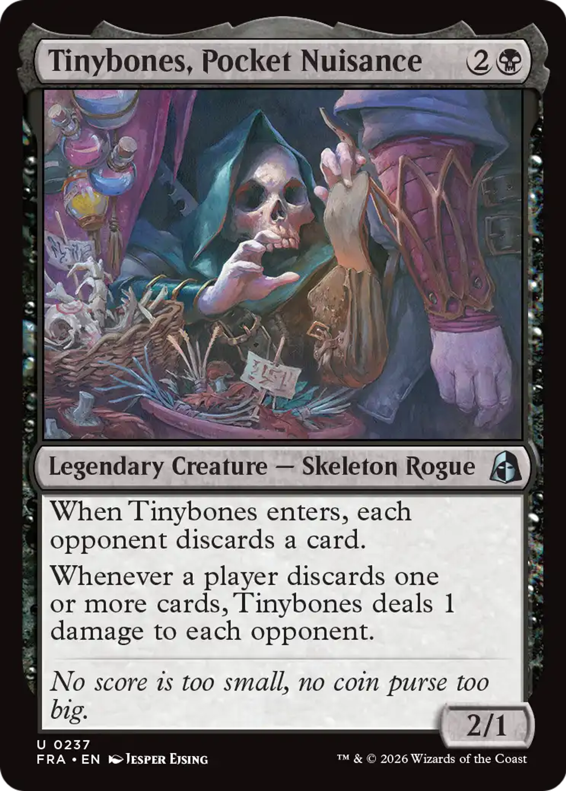 Tinybones, Pocket Nuisance — Reality Fracture — Magic: The Gathering