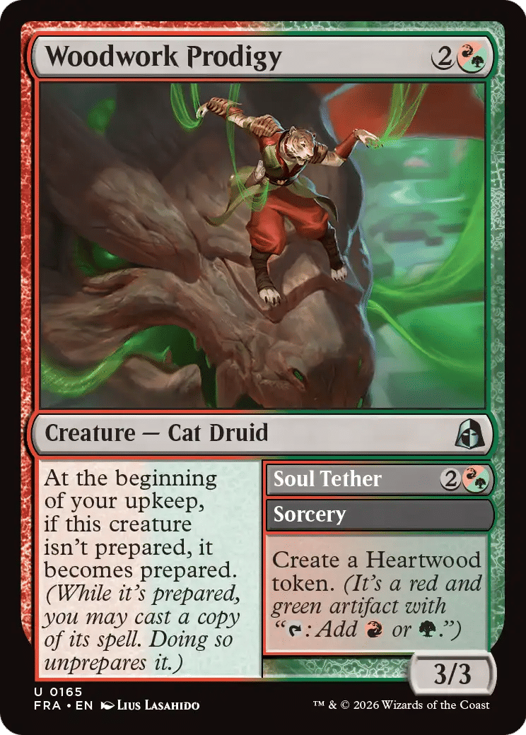 Woodwork Prodigy // Soul Tether — Reality Fracture — Magic: The Gathering