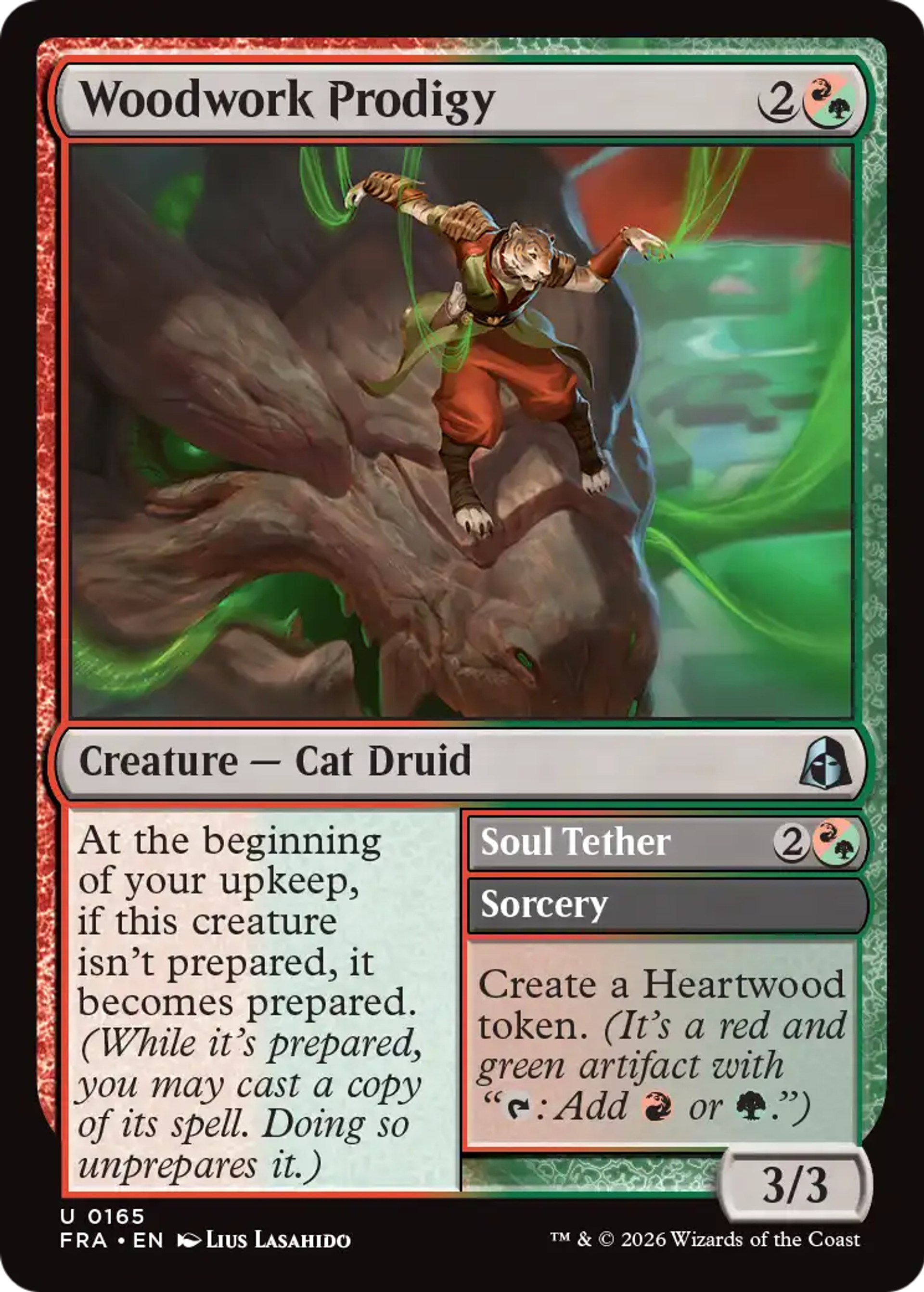Woodwork Prodigy // Soul Tether — Reality Fracture — Magic: The Gathering