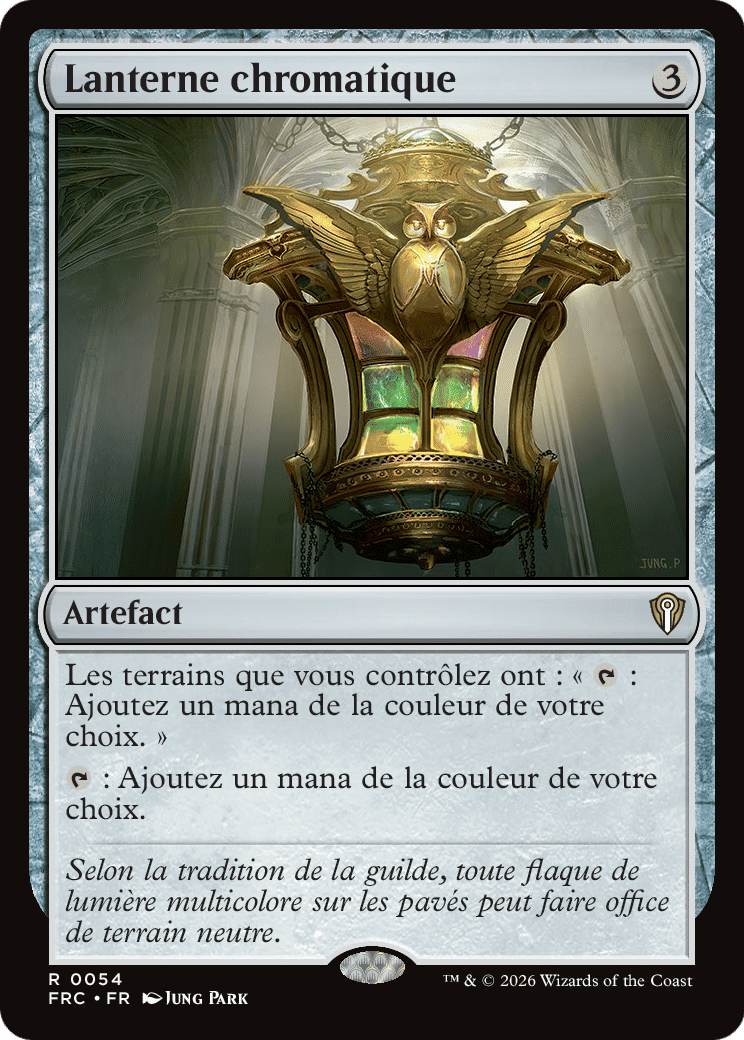 Lanterne chromatique — Reality Fracture Commander — Magic: The Gathering