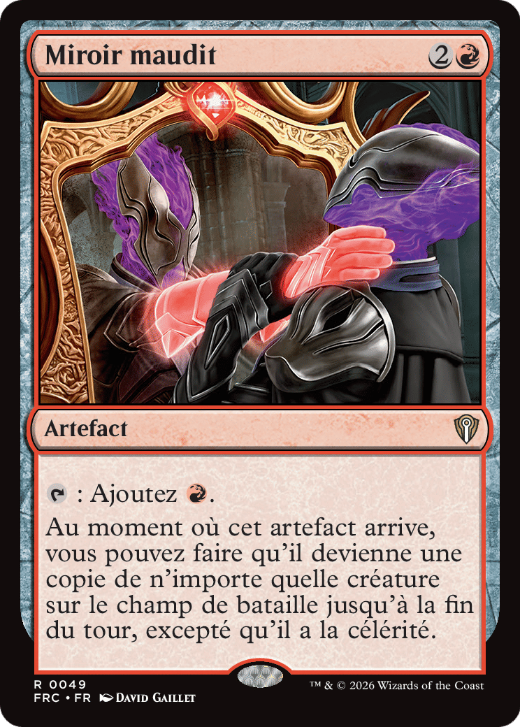 Miroir maudit — Reality Fracture Commander — Magic: The Gathering