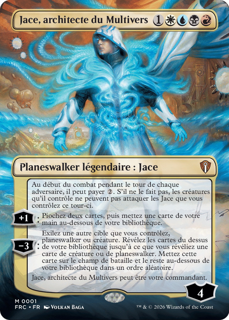 Jace, architecte du Multivers — Reality Fracture Commander — Magic: The Gathering