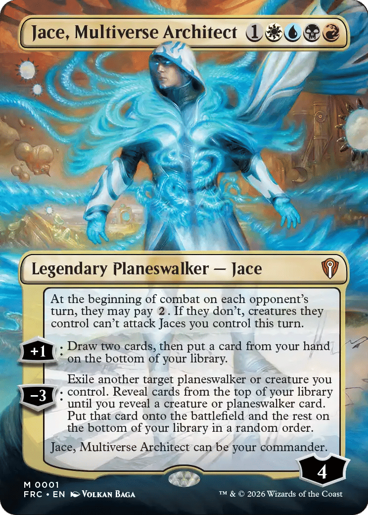 Jace, Multiverse Architect — Reality Fracture Commander — Magic: The Gathering