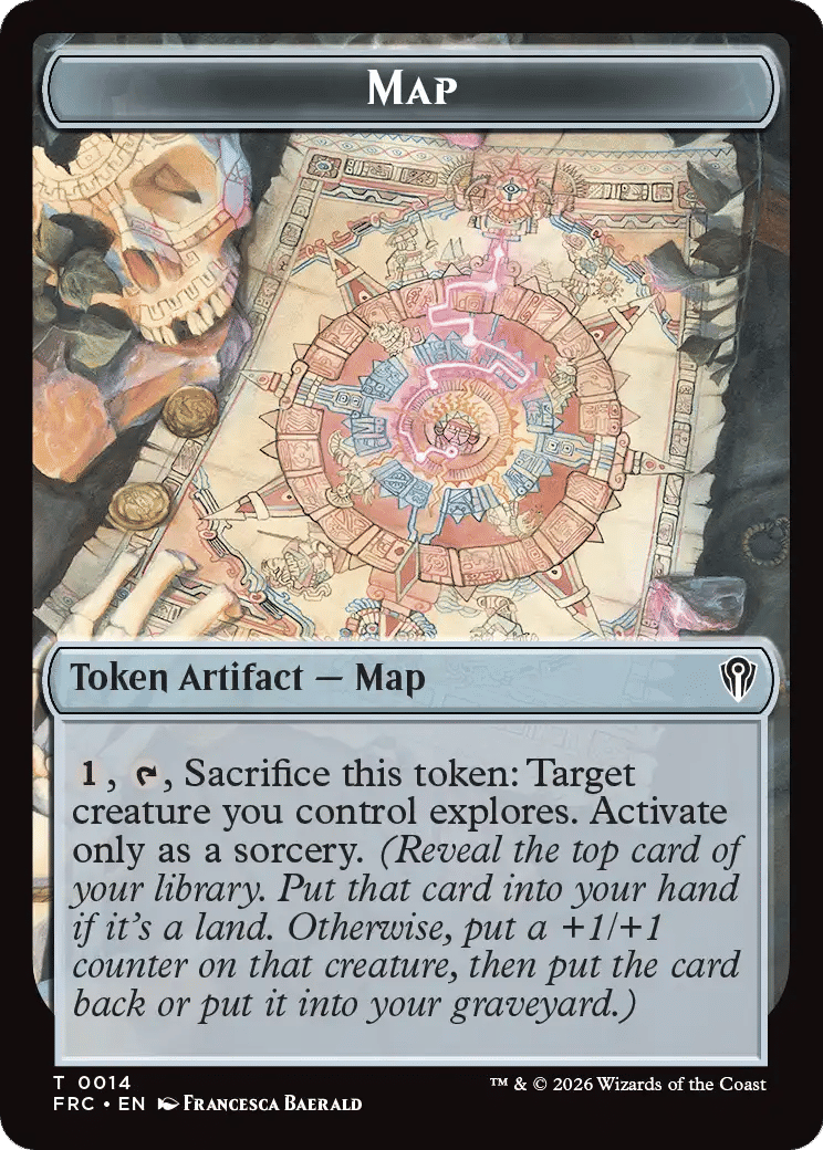 Map — Reality Fracture Commander — Magic: The Gathering