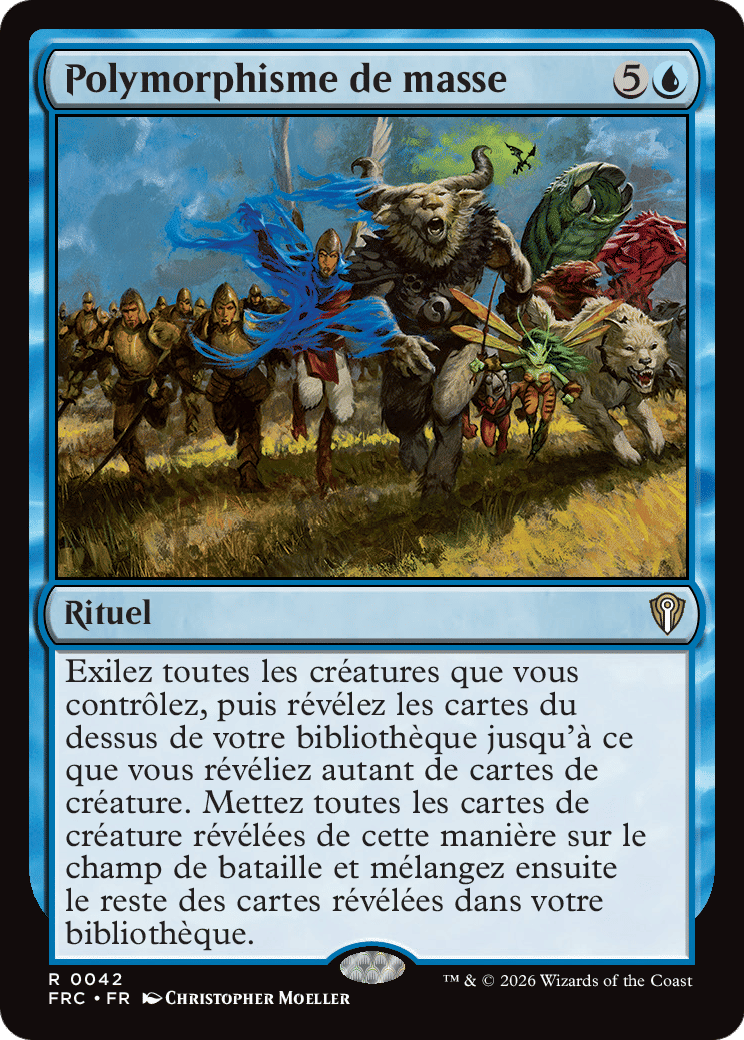 Polymorphisme de masse — Reality Fracture Commander — Magic: The Gathering