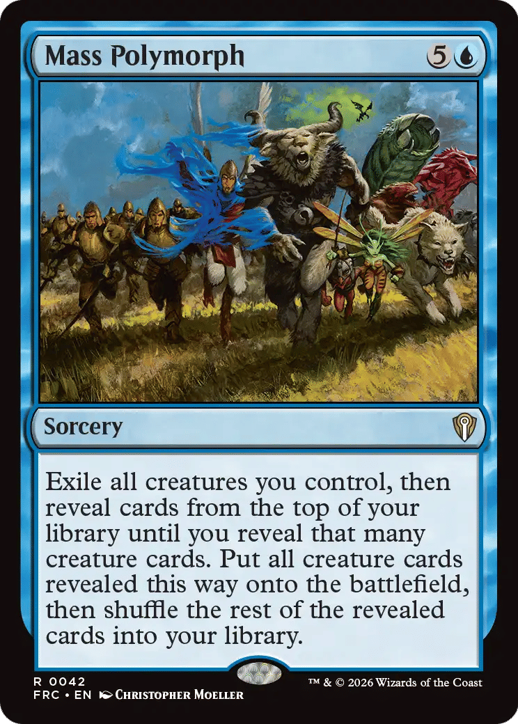 Mass Polymorph — Reality Fracture Commander — Magic: The Gathering