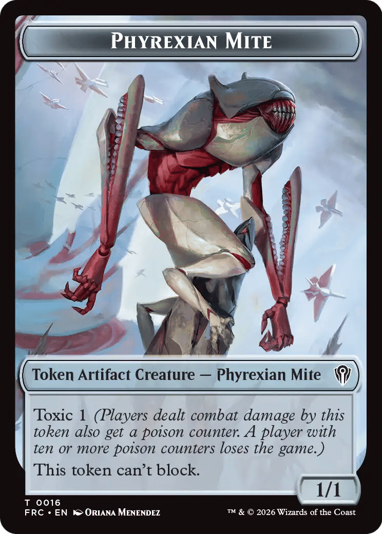 Phyrexian Mite — Reality Fracture Commander — Magic: The Gathering