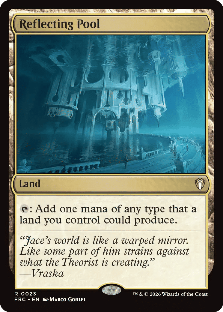 Reflecting Pool — Reality Fracture Commander — Magic: The Gathering