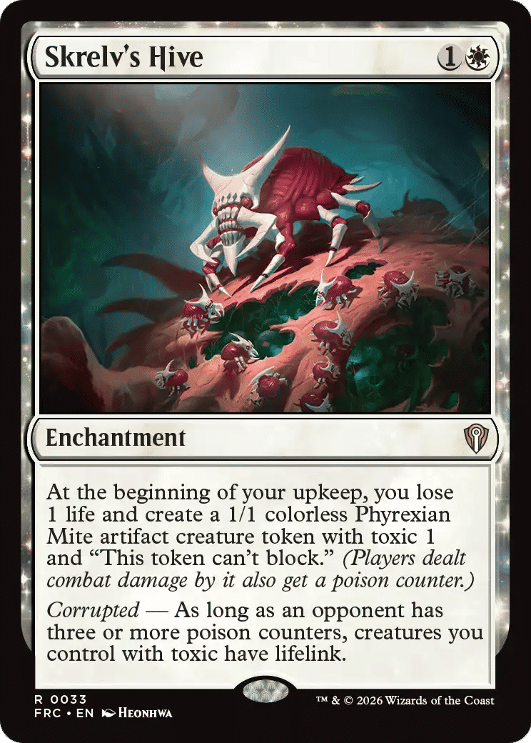 Essaim de Skrelv — Reality Fracture Commander — Magic: The Gathering