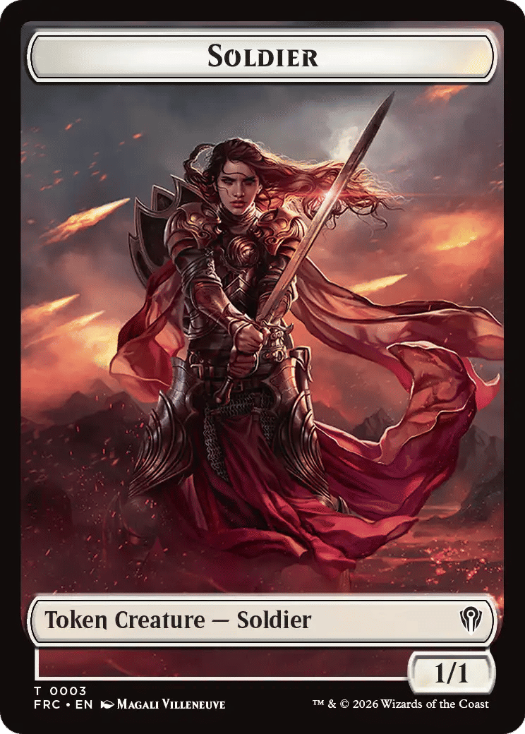 Soldier — Reality Fracture Commander — Magic: The Gathering