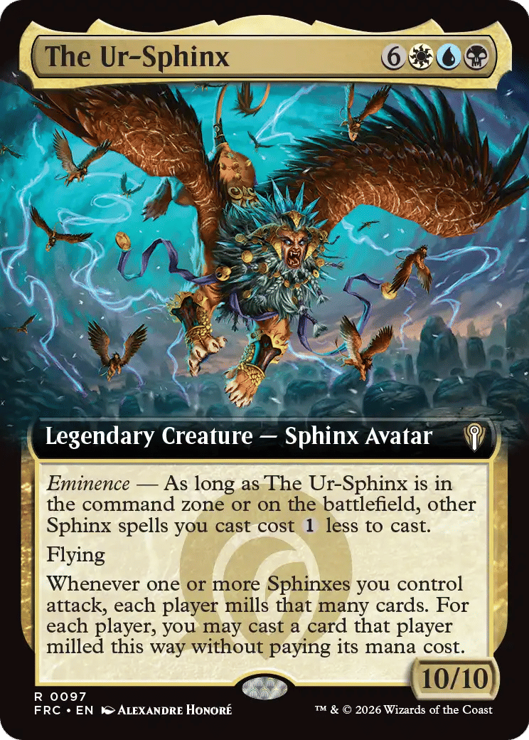 The Ur-Sphinx — Reality Fracture Commander — Magic: The Gathering