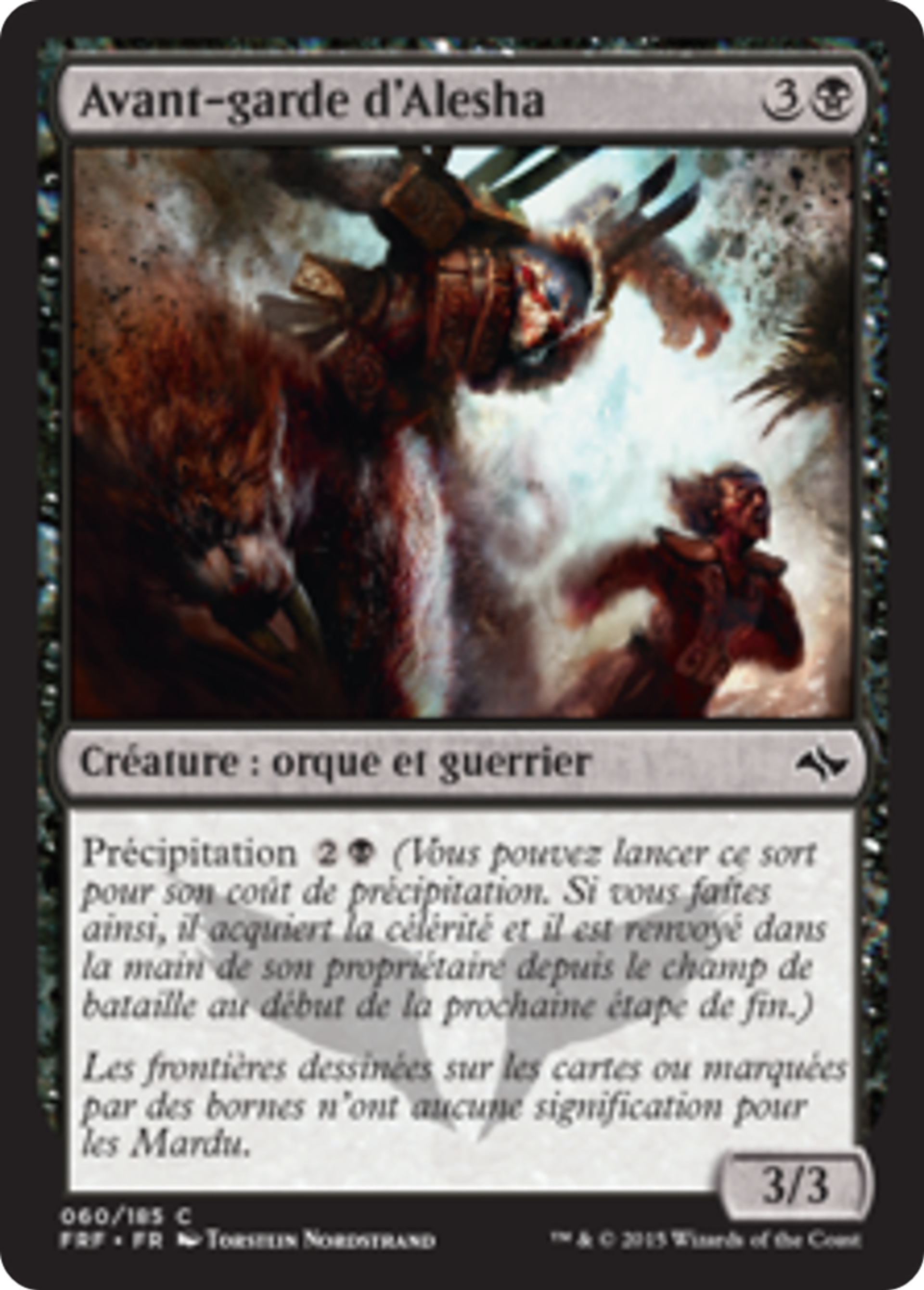 Avant-garde d'Alesha — Fate Reforged — Magic: The Gathering