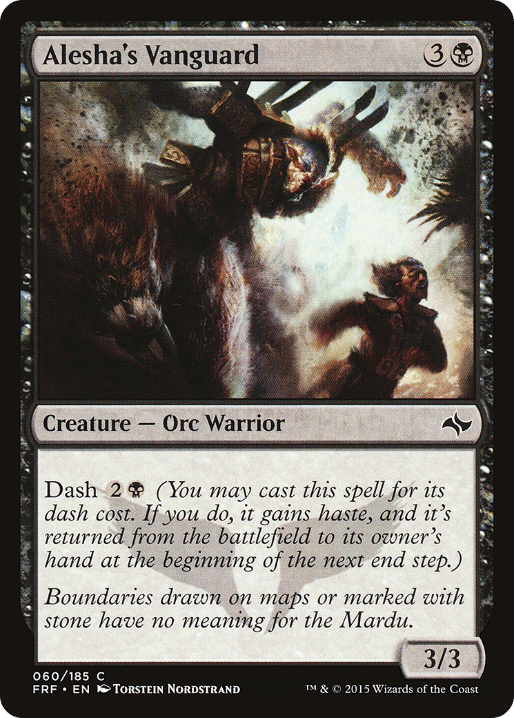 Alesha's Vanguard — Fate Reforged — Magic: The Gathering