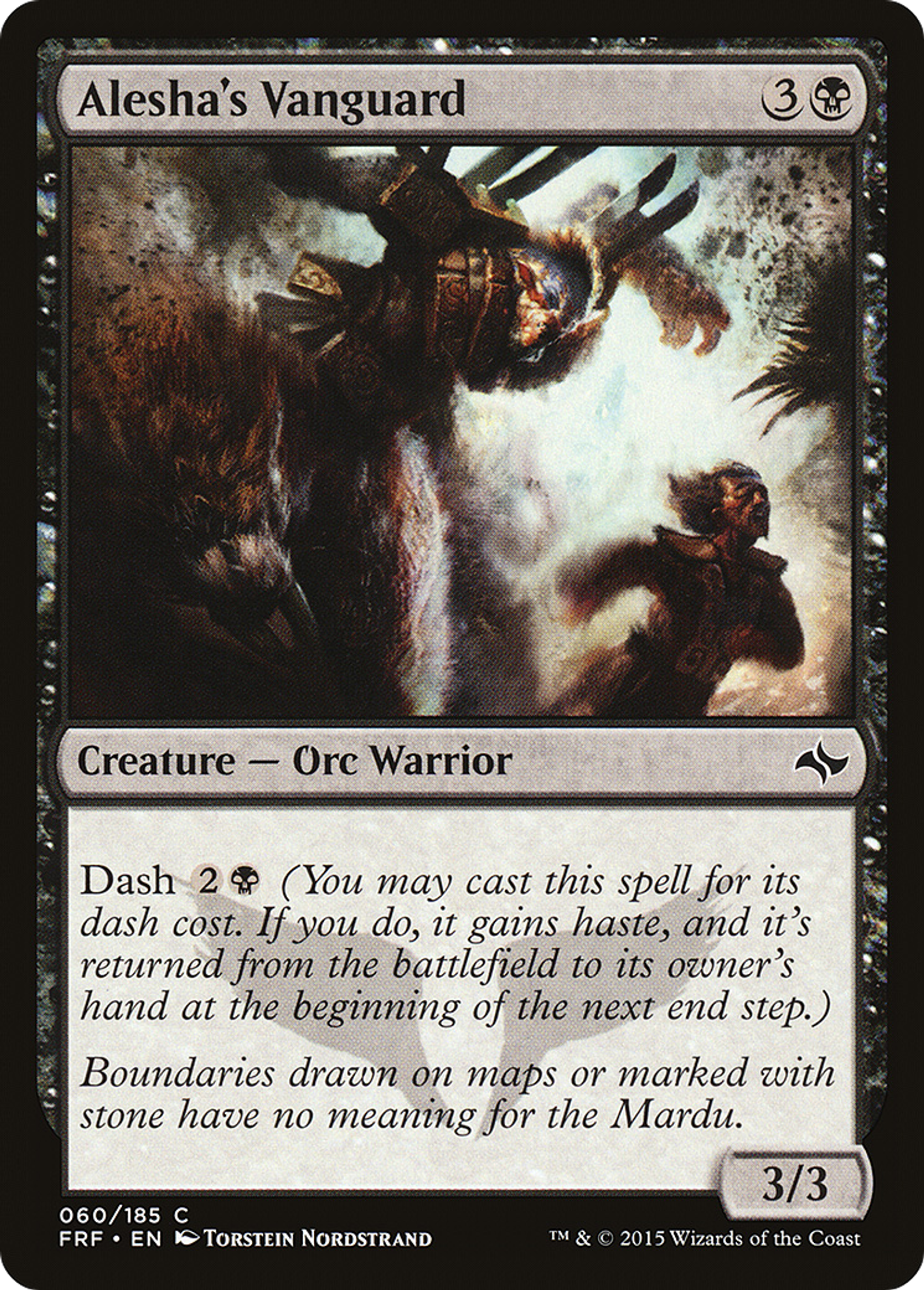Alesha's Vanguard — Fate Reforged — Magic: The Gathering