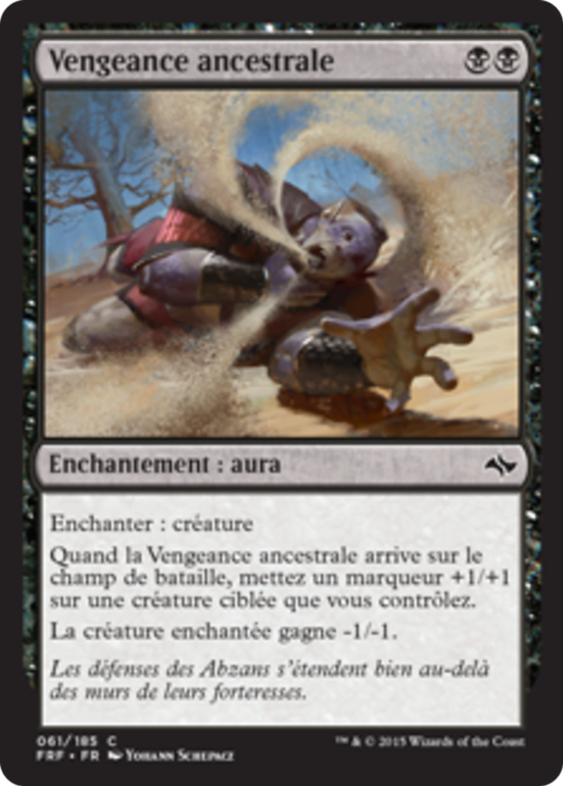 Vengeance ancestrale — Fate Reforged — Magic: The Gathering
