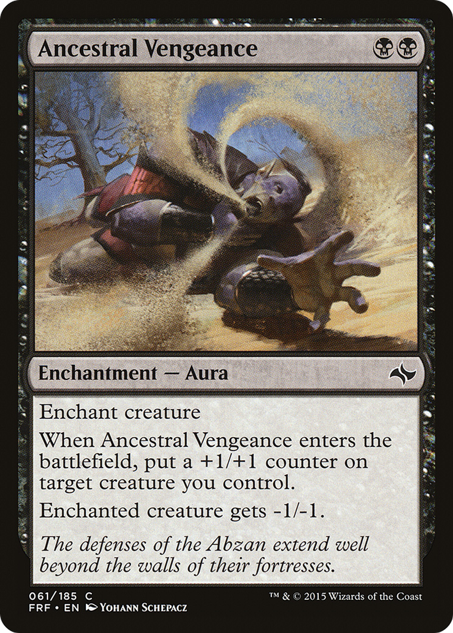 Ancestral Vengeance — Fate Reforged — Magic: The Gathering