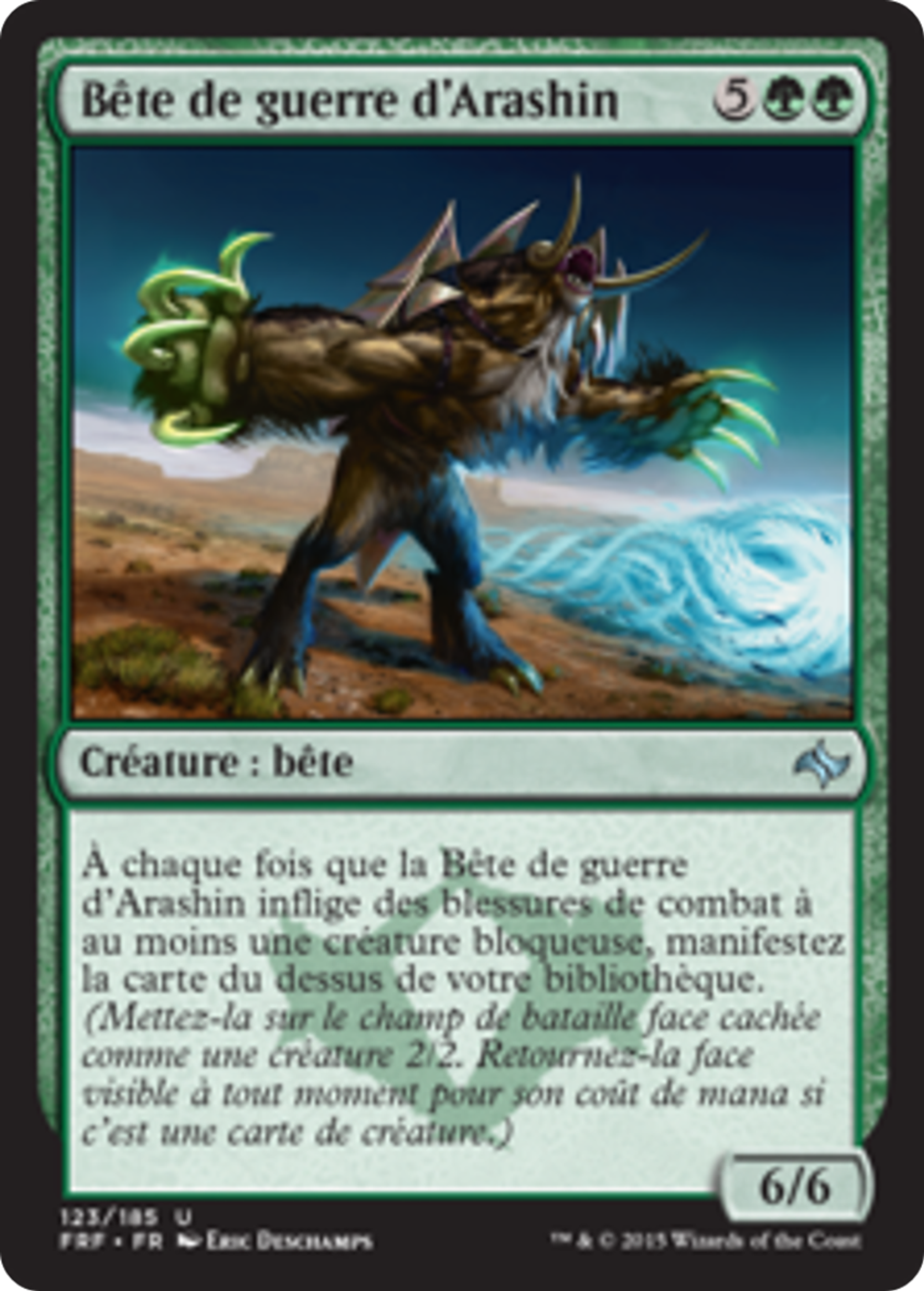 Bête de guerre d'Arashin — Fate Reforged — Magic: The Gathering
