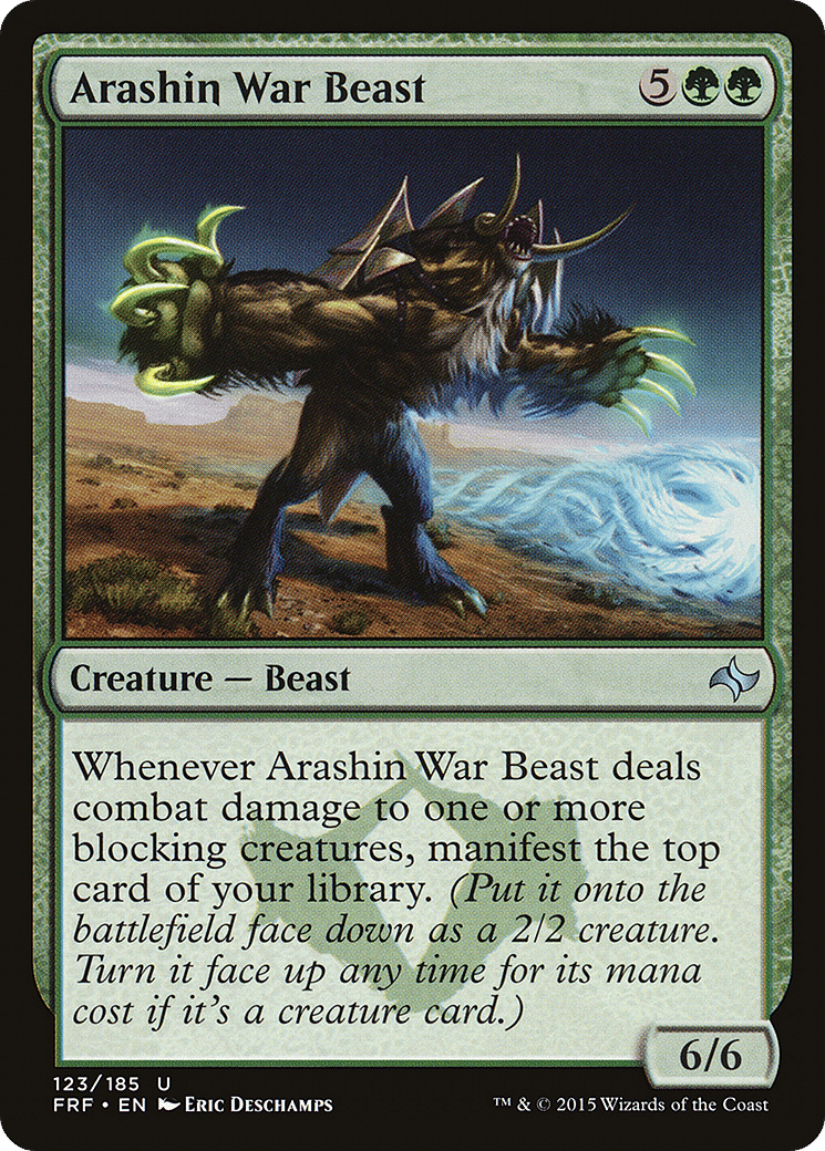 Arashin War Beast — Fate Reforged — Magic: The Gathering