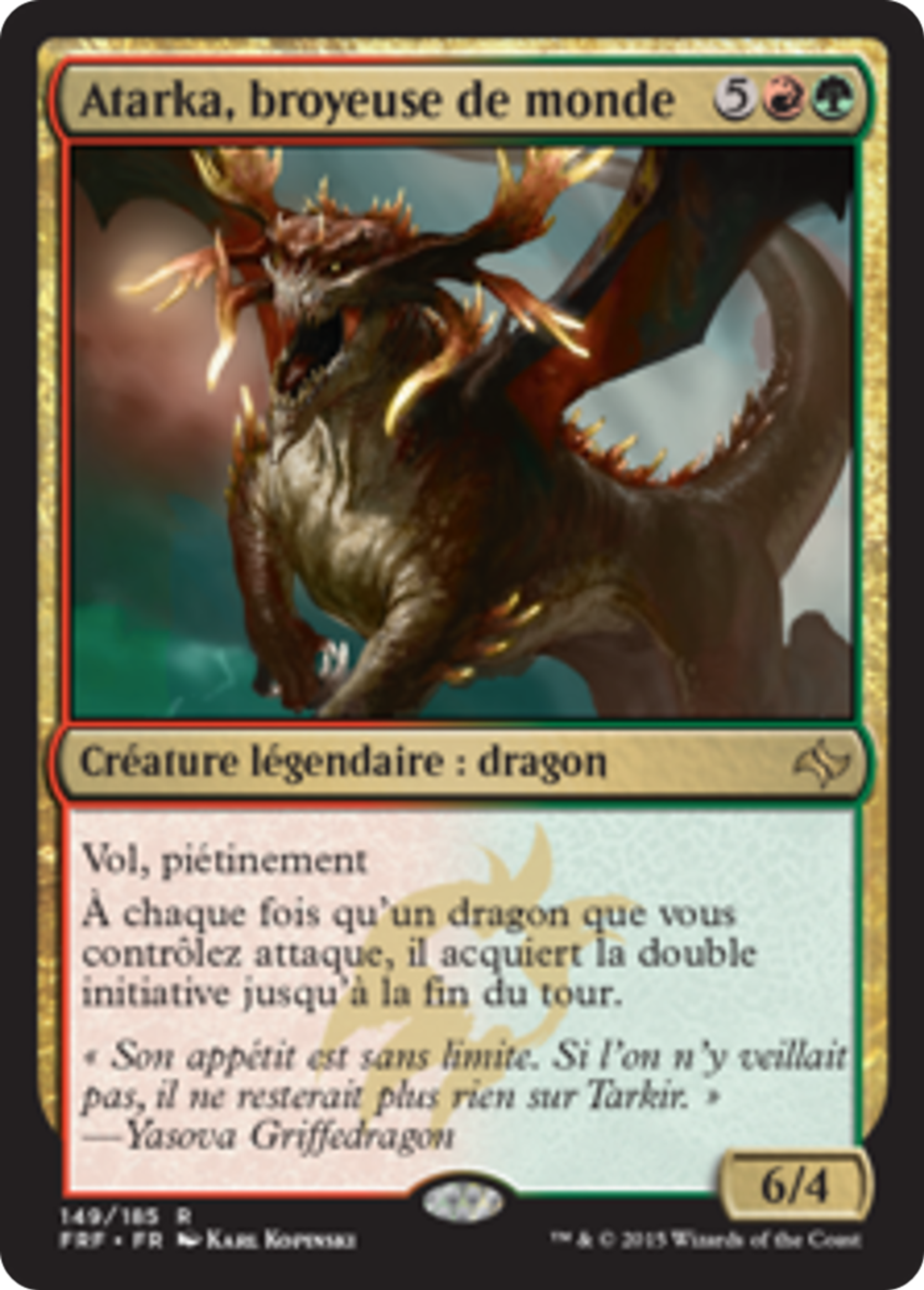 Atarka, broyeuse de monde — Fate Reforged — Magic: The Gathering