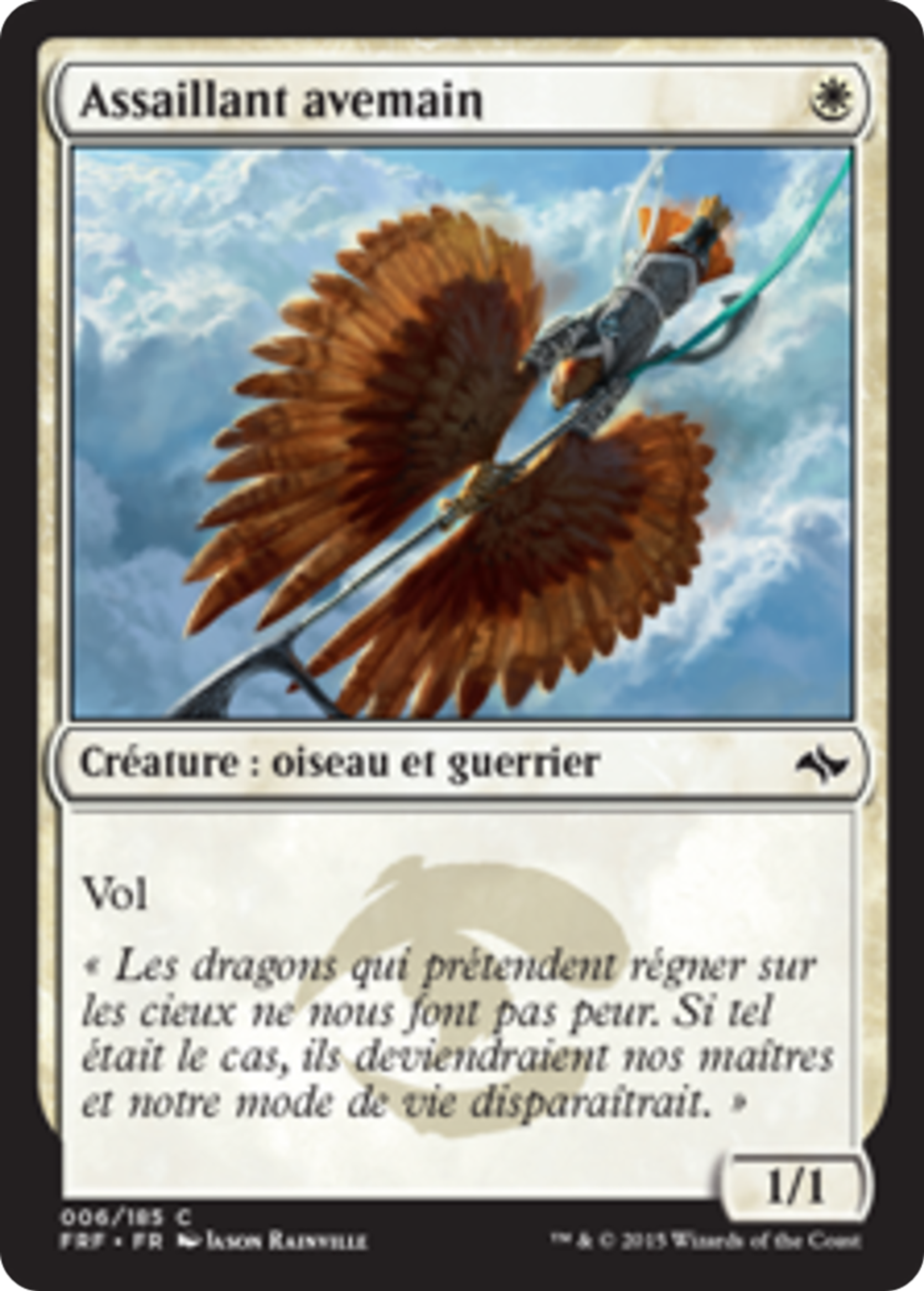 Assaillant avemain — Fate Reforged — Magic: The Gathering