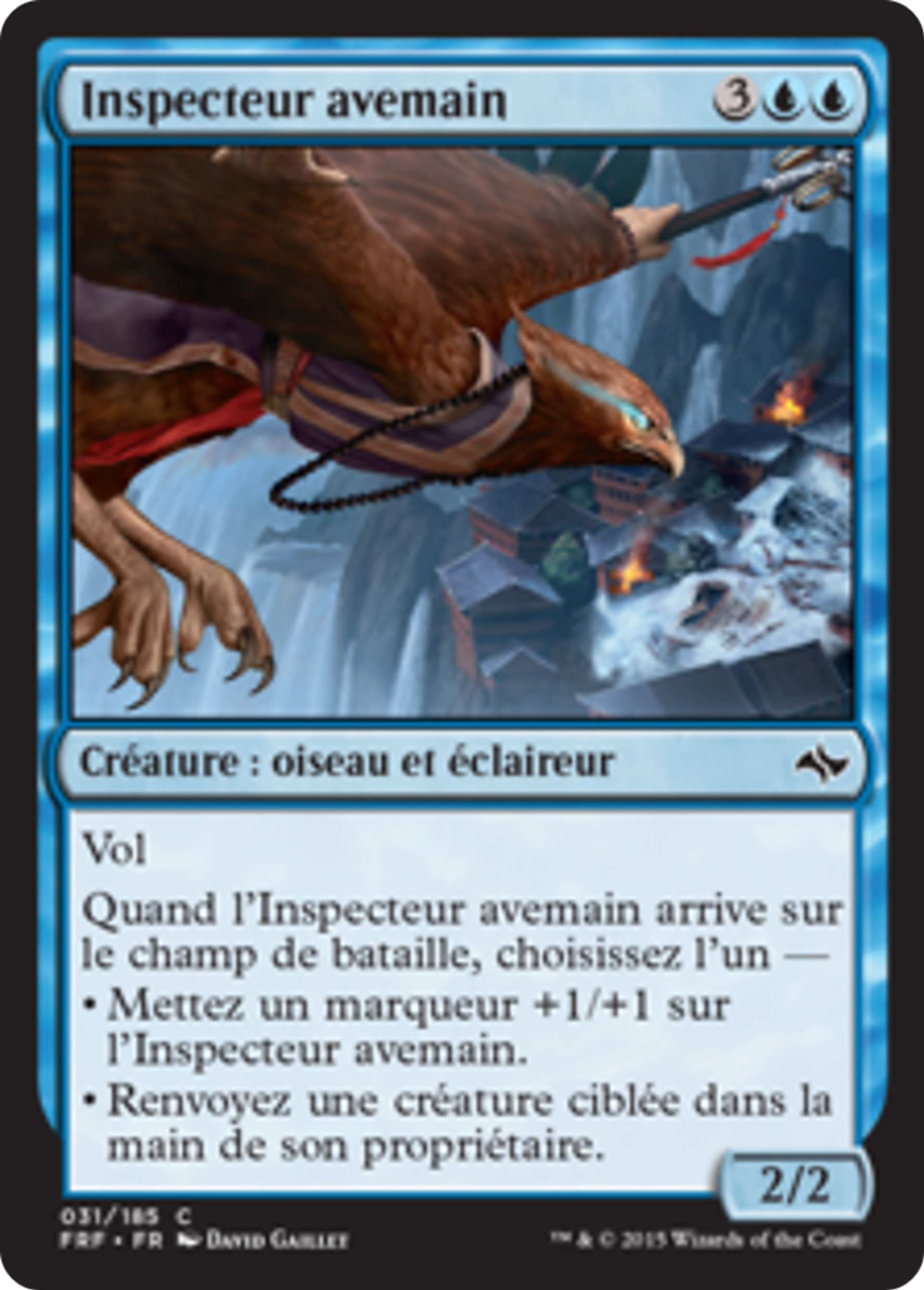 Inspecteur avemain — Fate Reforged — Magic: The Gathering