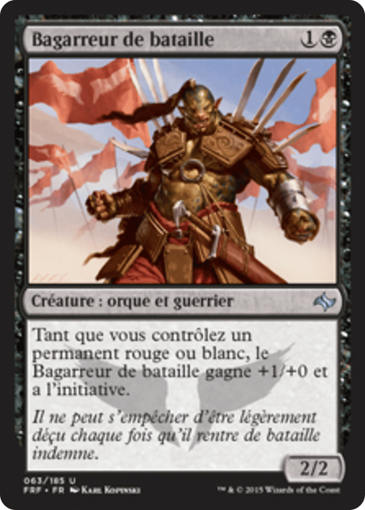Bagarreur de bataille — Fate Reforged — Magic: The Gathering