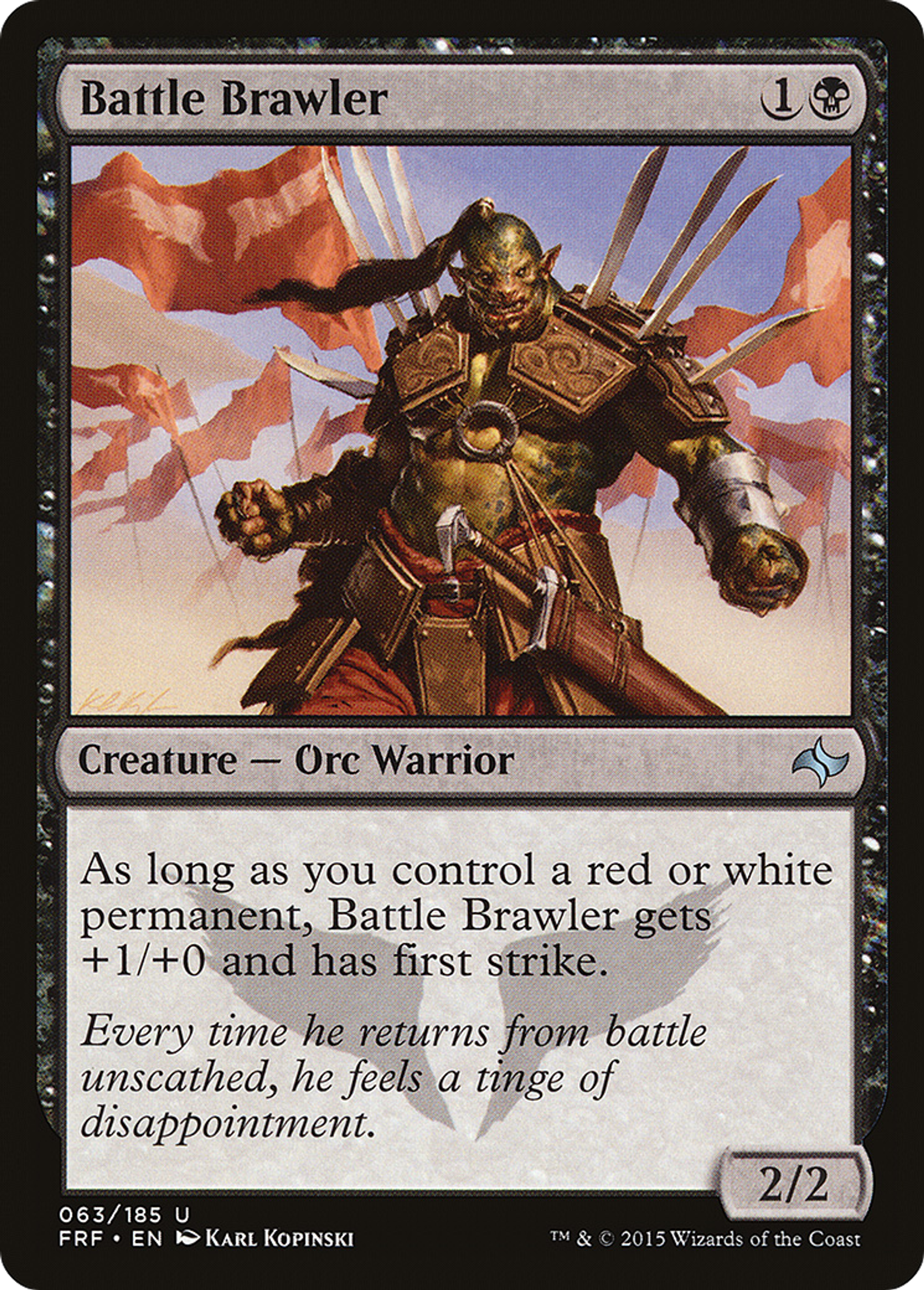 Battle Brawler — Fate Reforged — Magic: The Gathering