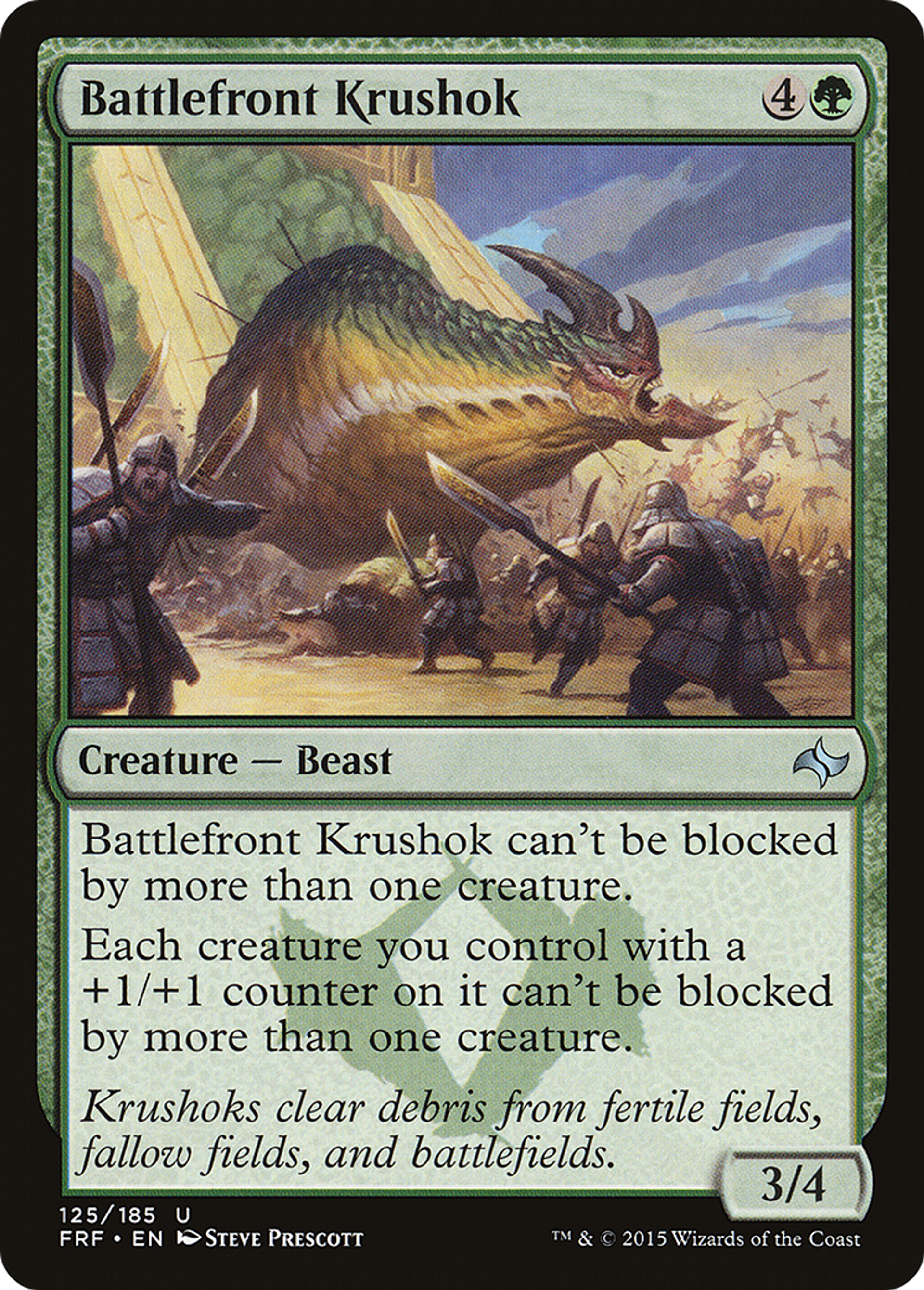 Battlefront Krushok — Fate Reforged — Magic: The Gathering
