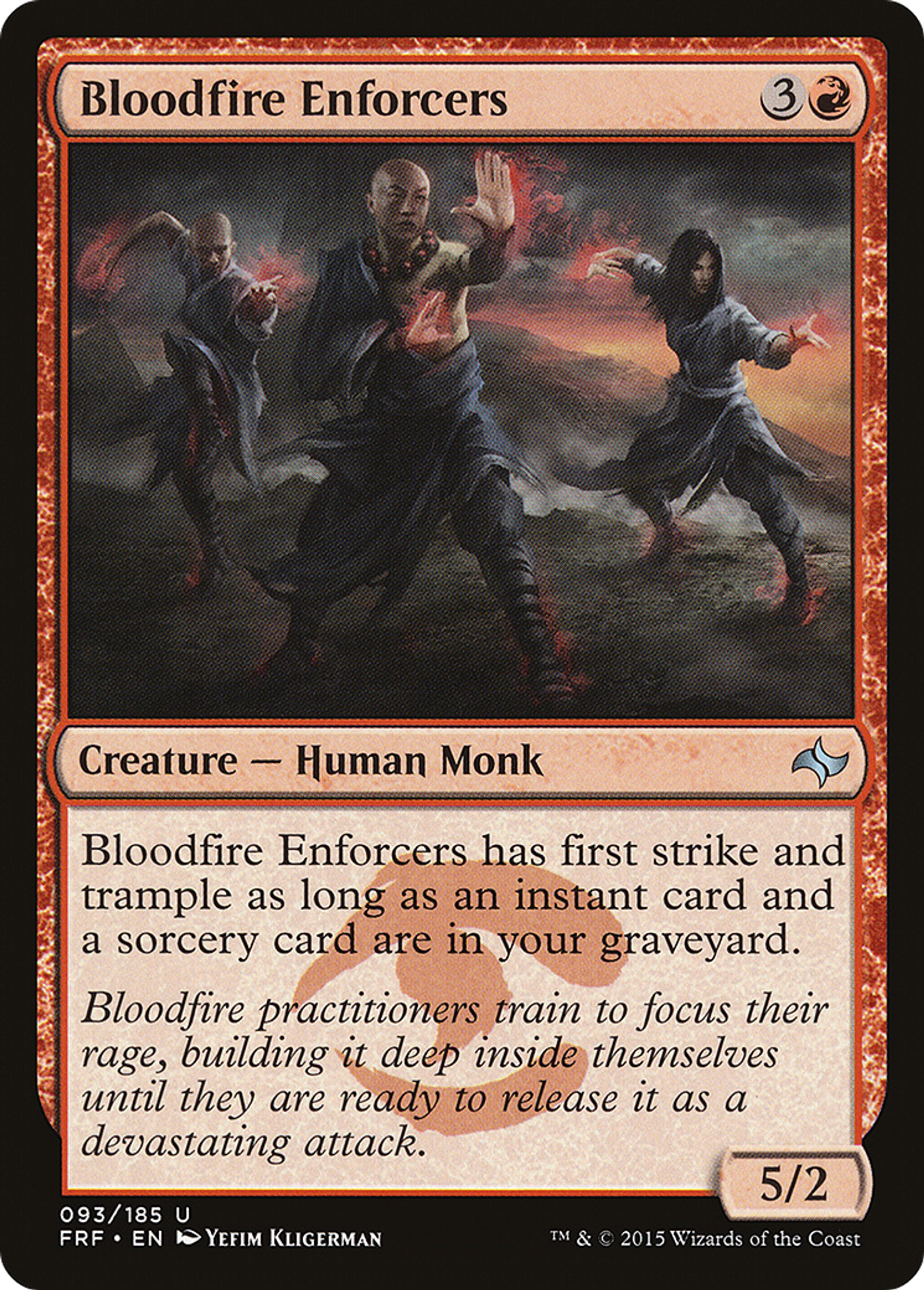 Bloodfire Enforcers — Fate Reforged — Magic: The Gathering