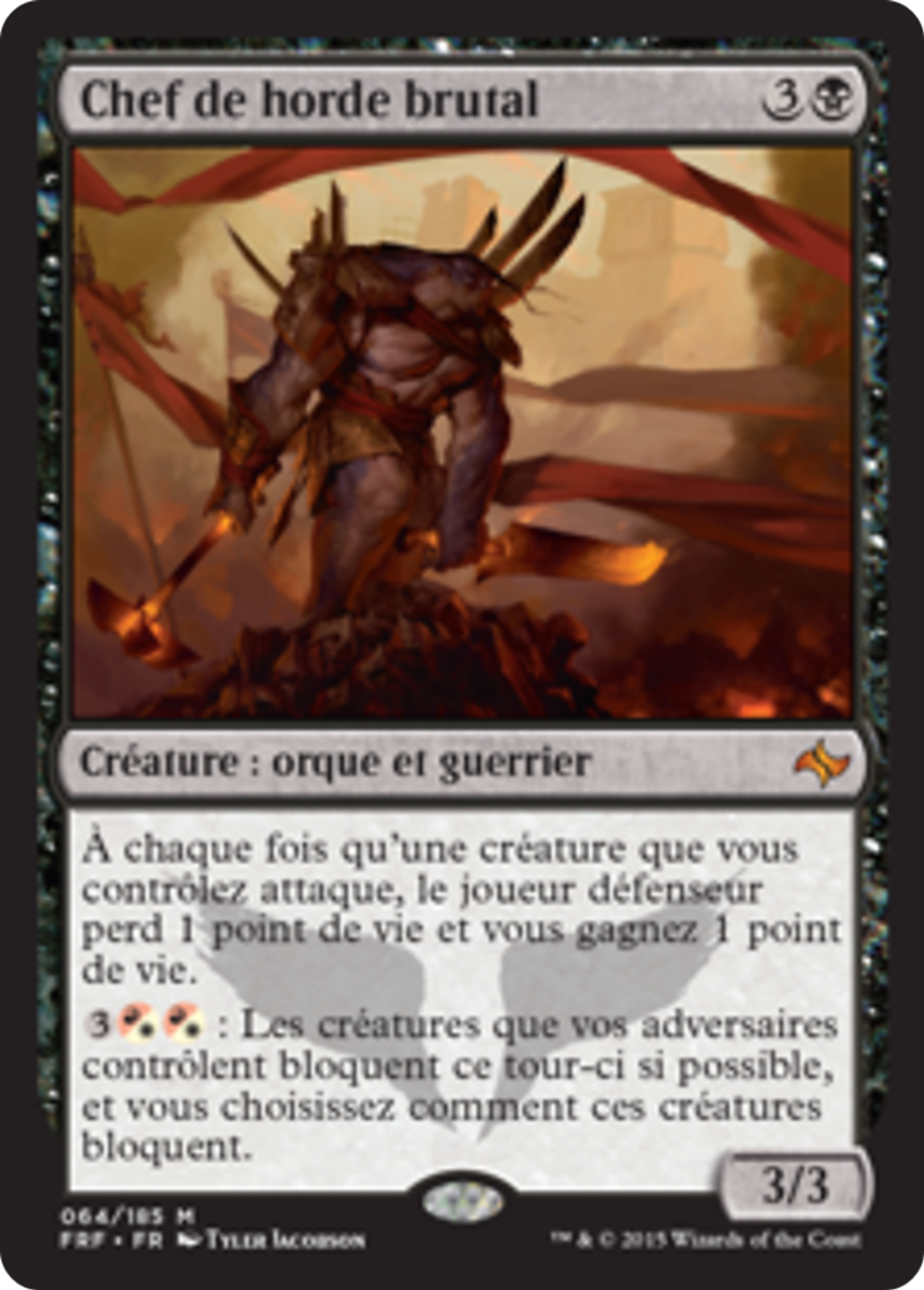 Chef de horde brutal — Fate Reforged — Magic: The Gathering