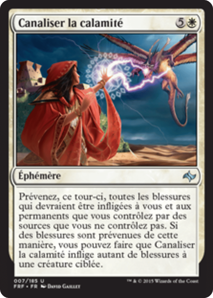 Canaliser la calamité — Fate Reforged — Magic: The Gathering