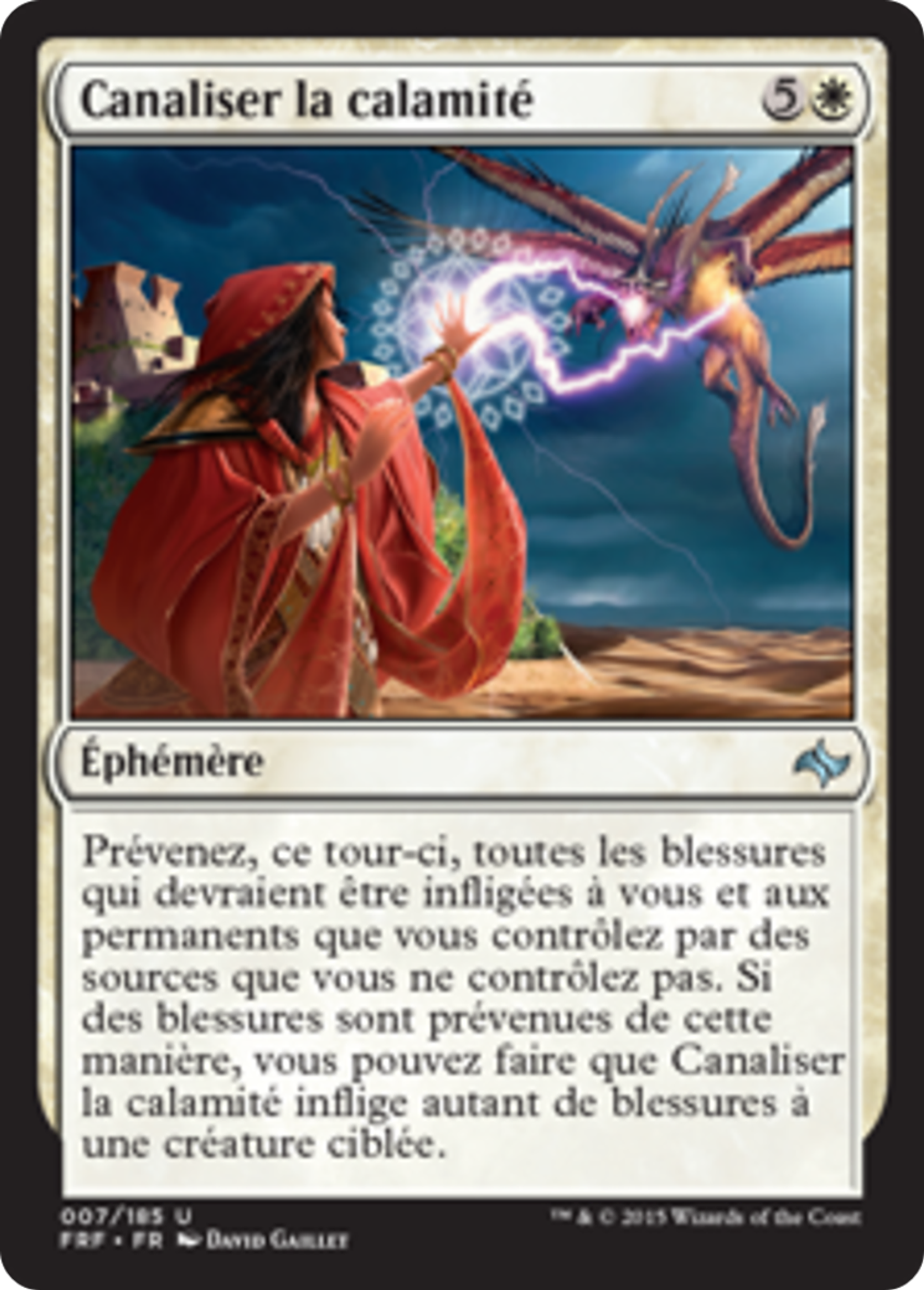 Canaliser la calamité — Fate Reforged — Magic: The Gathering