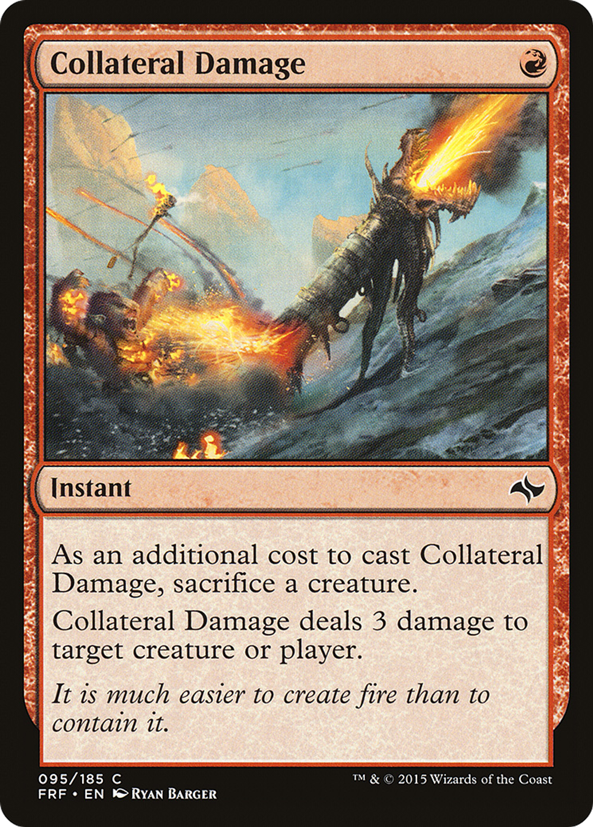 Collateral Damage — Fate Reforged — Magic: The Gathering