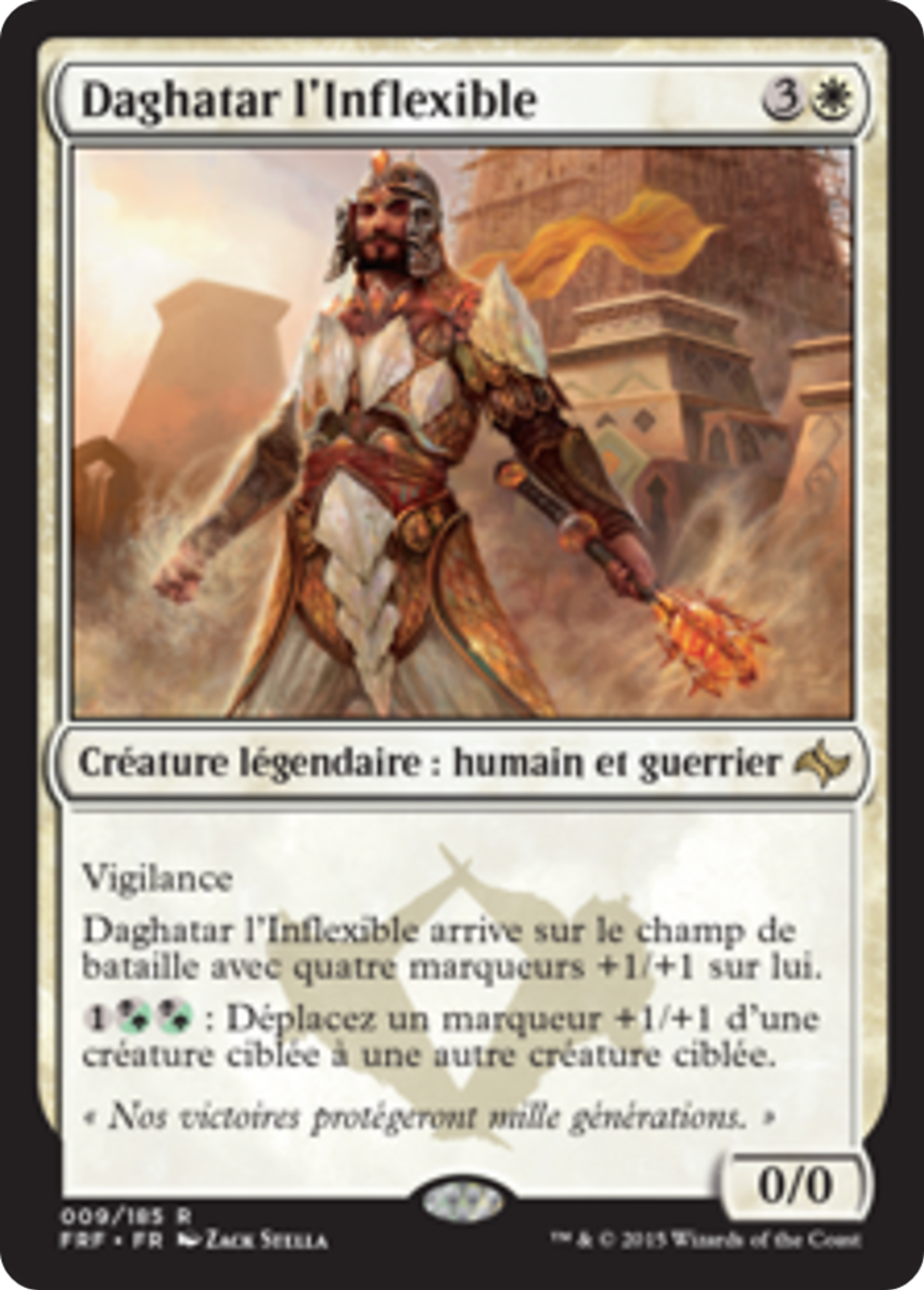 Daghatar l'Inflexible — Fate Reforged — Magic: The Gathering