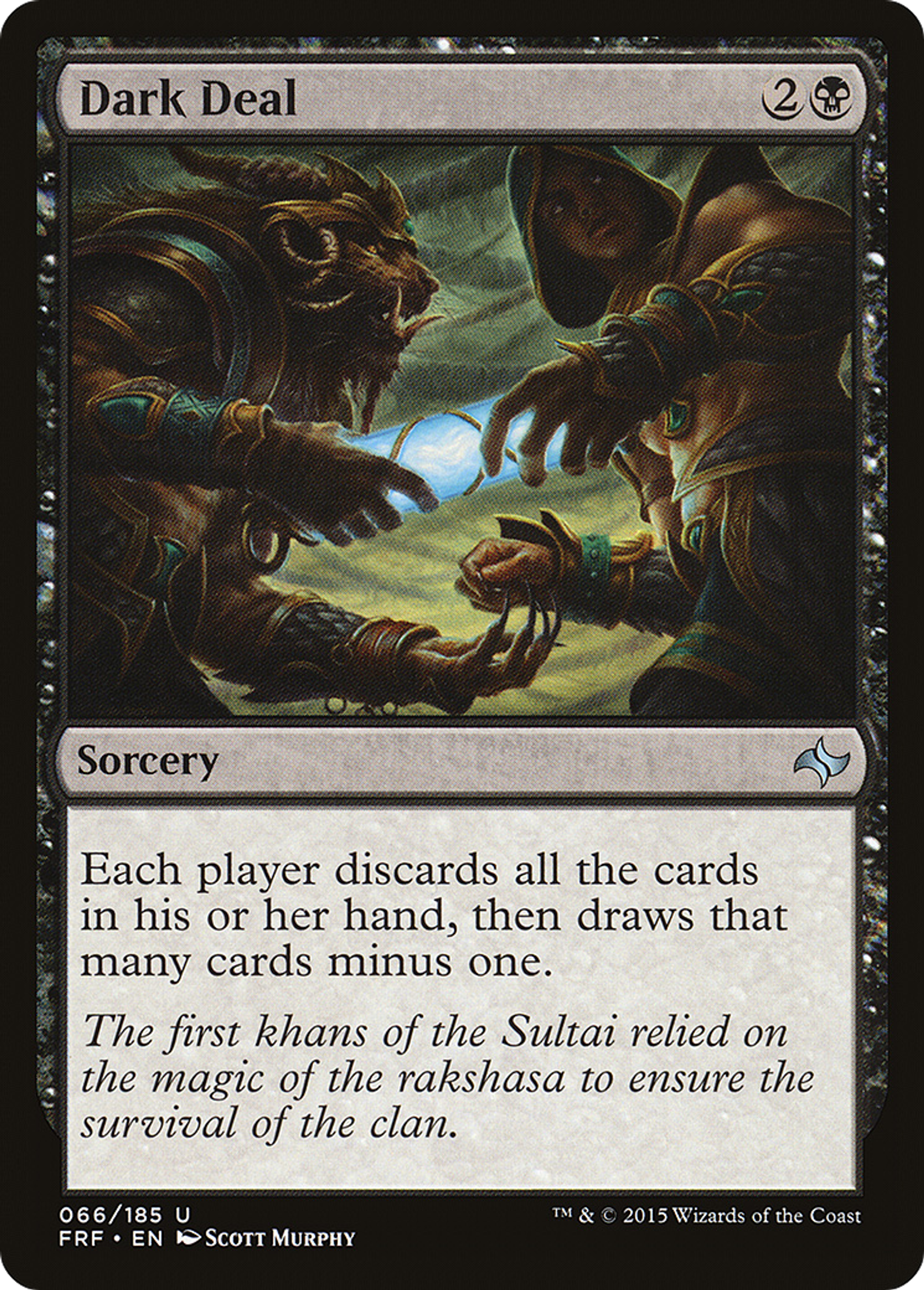 Dark Deal — Fate Reforged — Magic: The Gathering