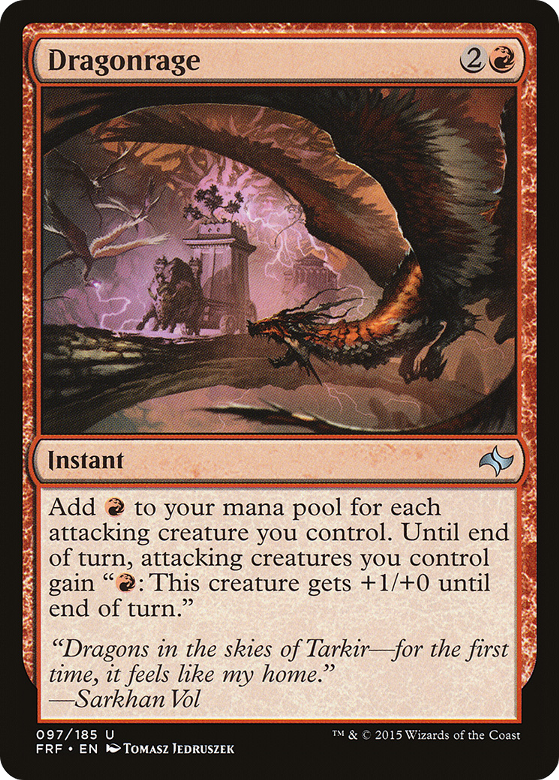 Dragonrage — Fate Reforged — Magic: The Gathering