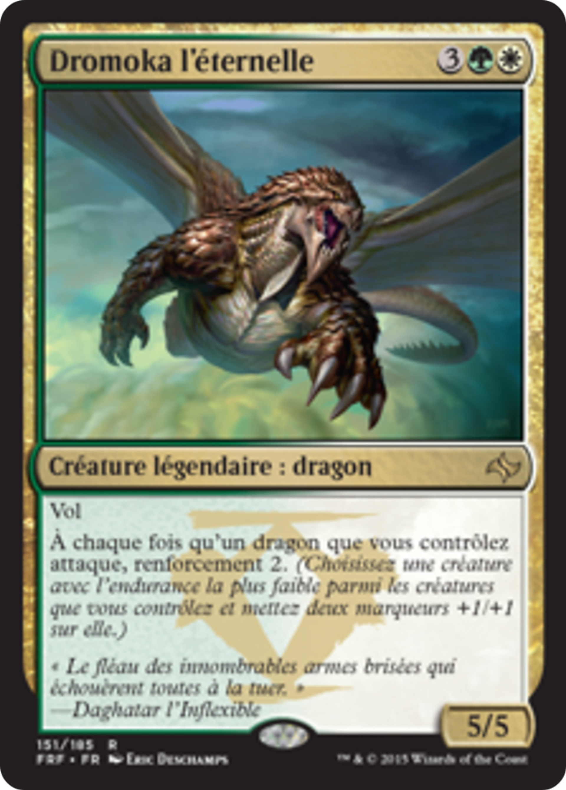Dromoka l'éternelle — Fate Reforged — Magic: The Gathering