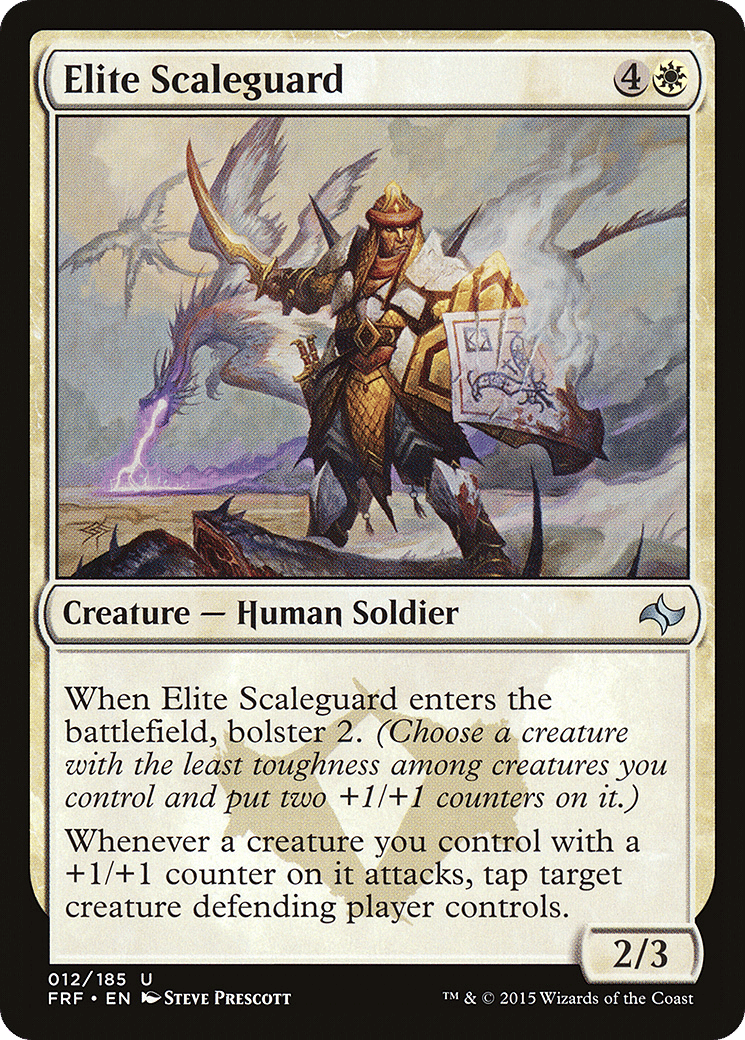 Elite Scaleguard — Fate Reforged — Magic: The Gathering